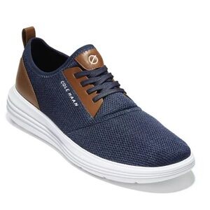 Cole Haan Men's Grandsport Journey Knit Sneaker Navy Blue 10.5